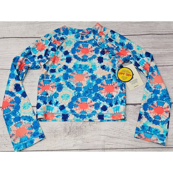 NWT Tucker & Tate Girls Toddler‎ Swim Top UPF 50 Size 4T - Picture 2 of 5